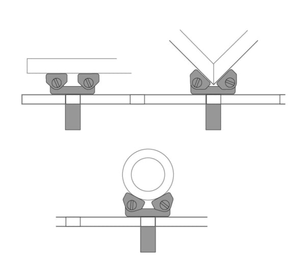 Piher TCP Bsae Adapter For Tubes